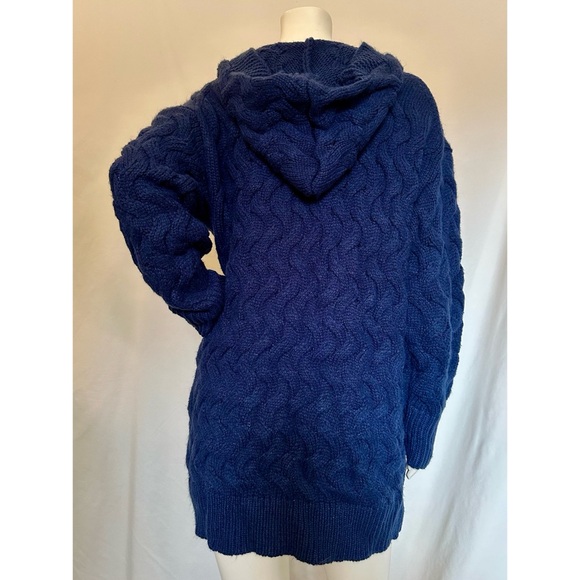 Chunky hooded cardigan - Picture 3 of 6